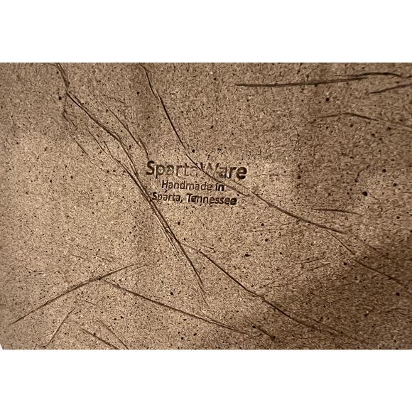 Signed Studio Stoneware Pottery SPARTAWARE Plate Platter Blue Fragrant Mushroom - Picture 10 of 10